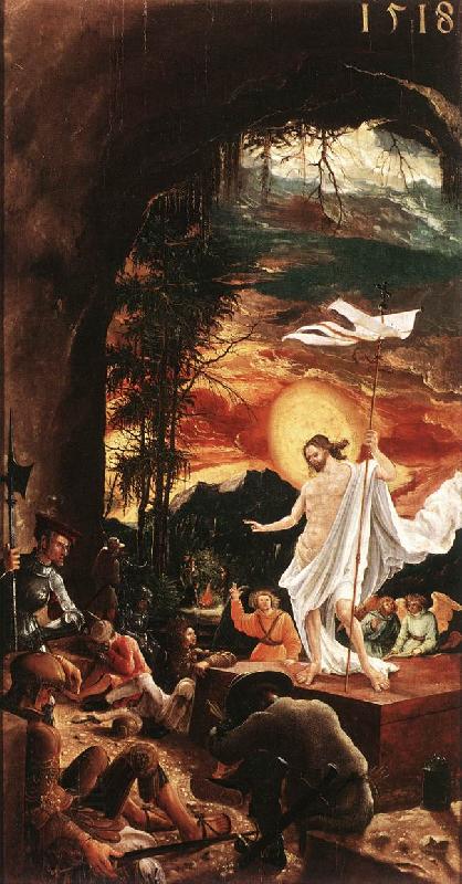 ALTDORFER, Albrecht The Resurrection of Christ  jjkk oil painting picture